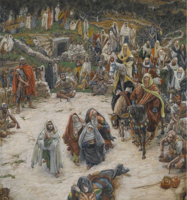What Christ Saw from the Cross, by James Tissot